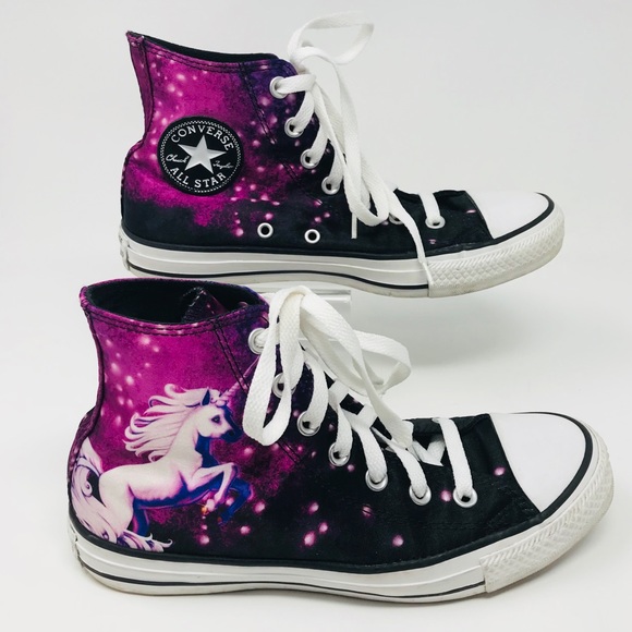 galaxy unicorn converse